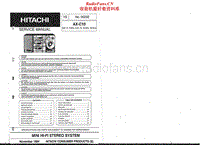 Hitachi-AXC-10-Service-Manual电路原理图.pdf