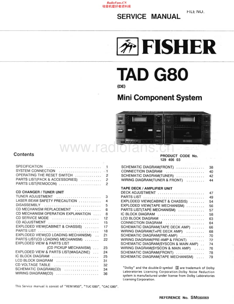 Fisher-TADG-80-Schematic电路原理图.pdf_第1页