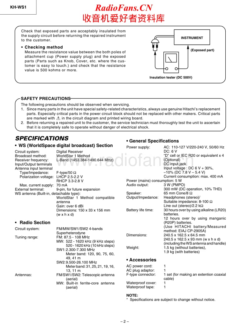 Hitachi-KHWS-1-W-Service-Manual电路原理图.pdf_第2页