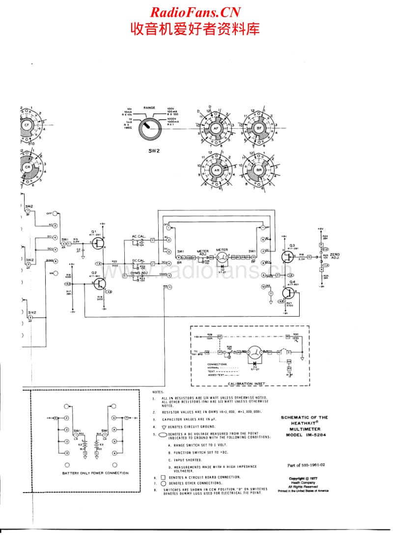 Heathkit-IM-5284-Schematic-2电路原理图.pdf_第1页