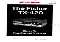Fisher-TX-420-Service-Manual电路原理图.pdf