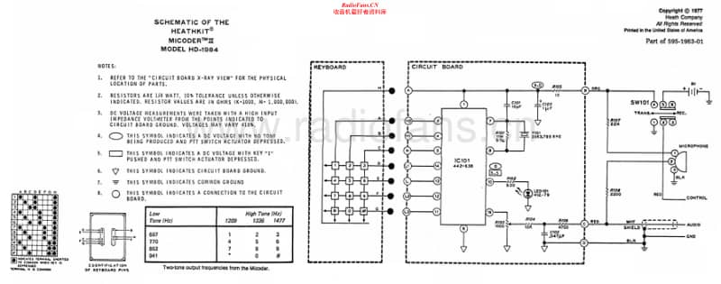 Heathkit-HD-1984-Schematic电路原理图.pdf_第1页