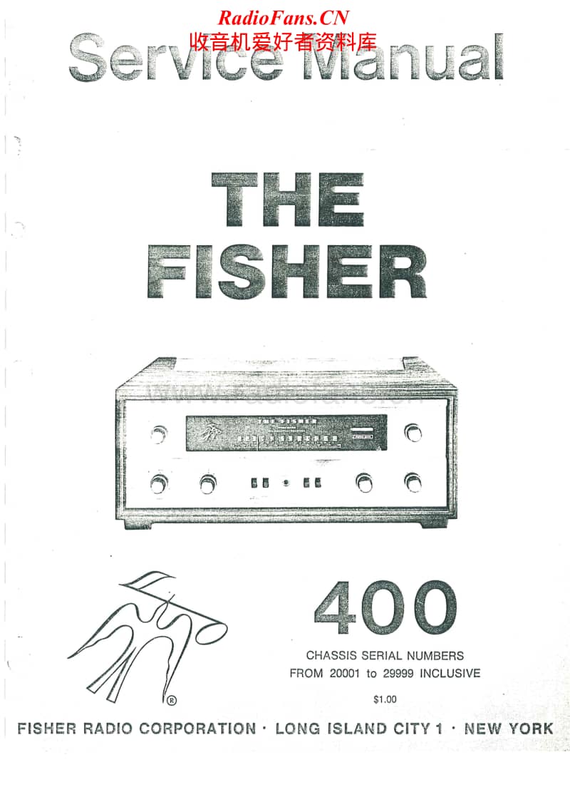 Fisher-400-Service-Manual-4电路原理图.pdf_第1页