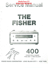 Fisher-400-Service-Manual-4电路原理图.pdf