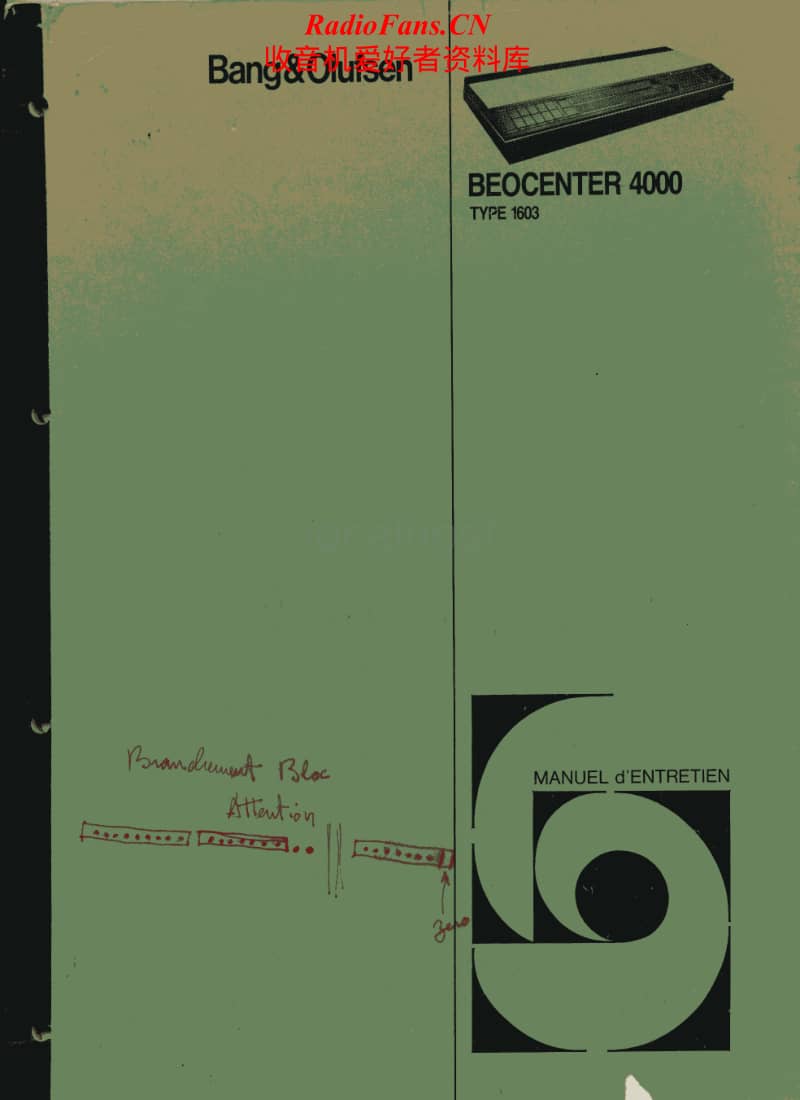 Bang-Olufsen-Beocenter_4000-Service-Manual电路原理图.pdf_第1页