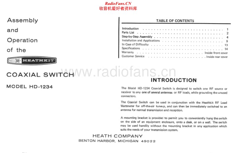 Heathkit-HD-1234-Manual电路原理图.pdf_第1页