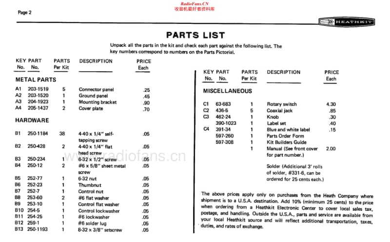Heathkit-HD-1234-Manual电路原理图.pdf_第2页