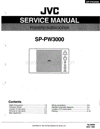 Jvc-SPPW-3000-Service-Manual电路原理图.pdf
