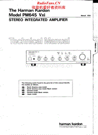 Harman-Kardon-PM-645-VXI-Service-Manual电路原理图.pdf