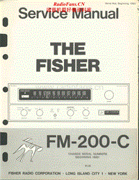 Fisher-FM-200-C-Service-Manual电路原理图.pdf
