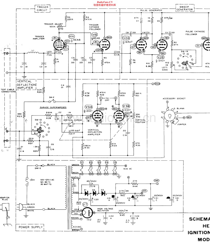 Heathkit-IO-20-Schematic电路原理图.pdf_第1页