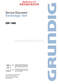 Grundig-CDP-1400-Service-Manual电路原理图.pdf