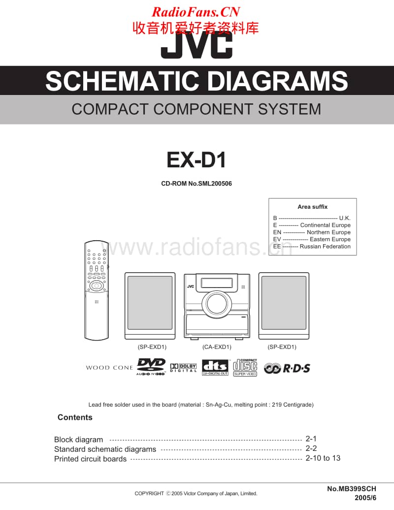 Jvc-EXD-1-Schematic电路原理图.pdf_第1页