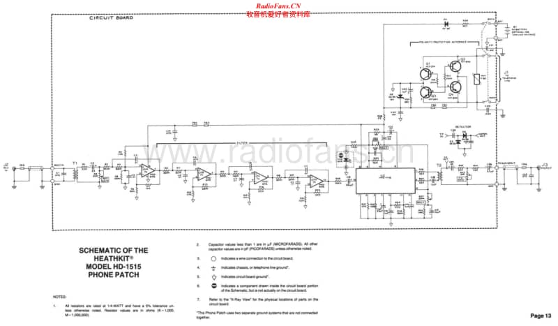 Heathkit-HD-1515-Schematic电路原理图.pdf_第1页