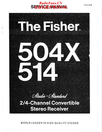Fisher-504-X-Service-Manual电路原理图.pdf