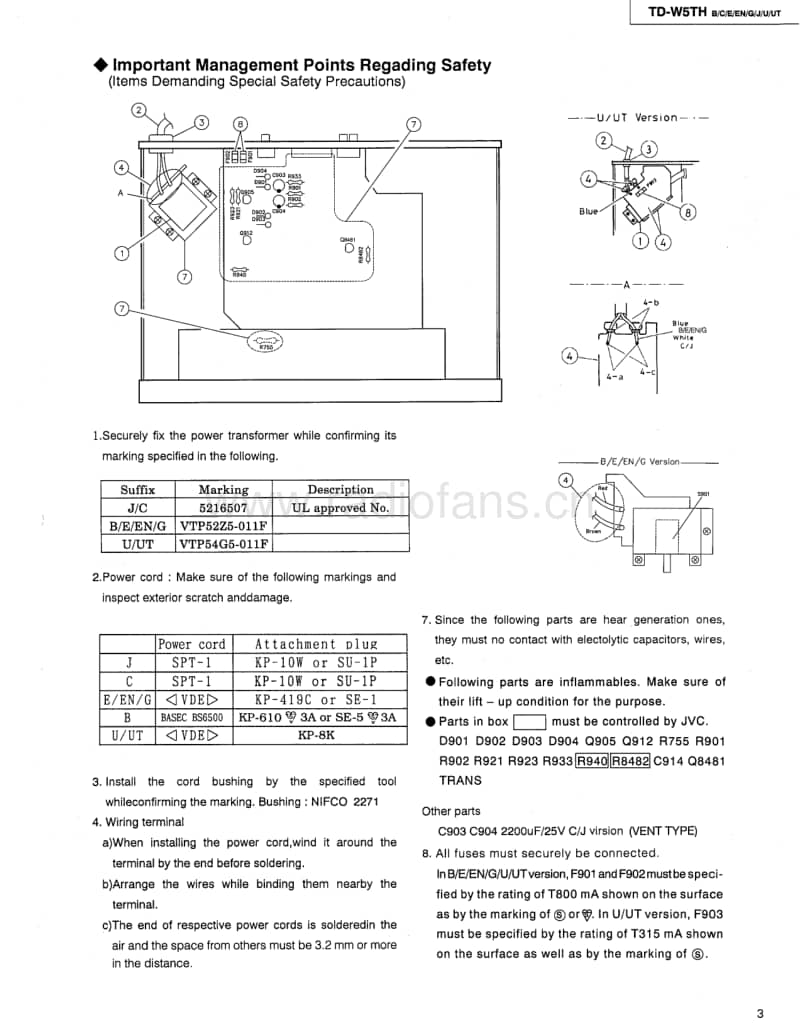 Jvc-TDW-5-TH-Service-Manual电路原理图.pdf_第3页