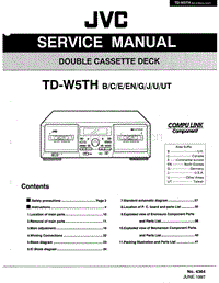 Jvc-TDW-5-TH-Service-Manual电路原理图.pdf