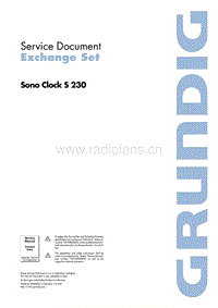 Grundig-Sonoclock-S-230-Service-Manual电路原理图.pdf