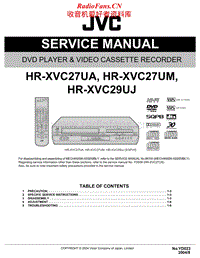 Jvc-HRXVC-27-UA-Service-Manual电路原理图.pdf