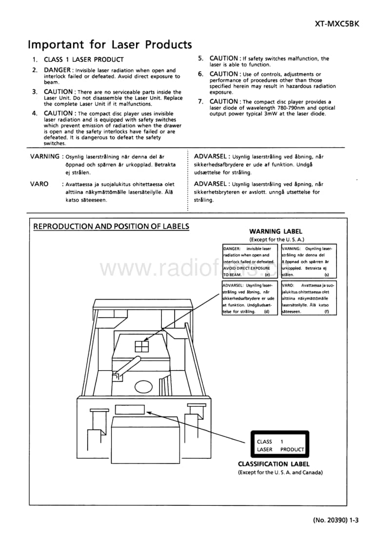 Jvc-CAMXC-5-BK-Service-Manual电路原理图.pdf_第3页