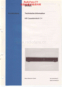Braun-C-4-Service-Manual电路原理图.pdf