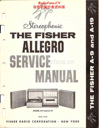 Fisher-ALLEGRO-A-19-Service-Manual电路原理图.pdf