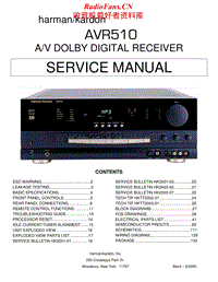 Harman-Kardon-AVR-510-Service-Manual电路原理图.pdf
