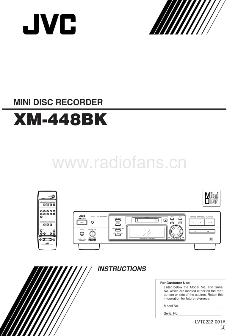 Jvc-XM-448-BK-Service-Manual电路原理图.pdf_第1页