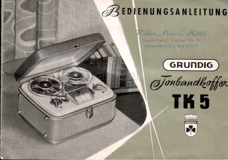 Grundig-TK-5-Service-Manual电路原理图.pdf_第1页