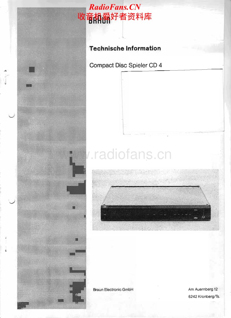 Braun-CD-4-Service-Manual电路原理图.pdf_第1页
