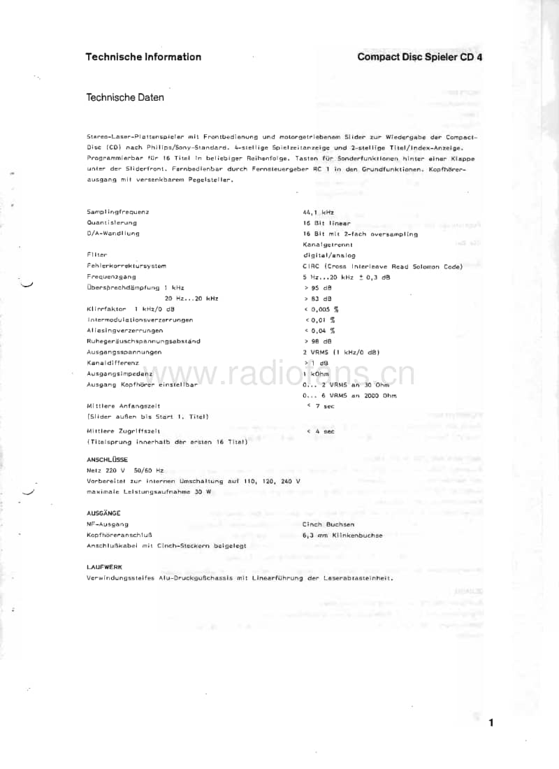 Braun-CD-4-Service-Manual电路原理图.pdf_第3页