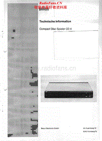 Braun-CD-4-Service-Manual电路原理图.pdf