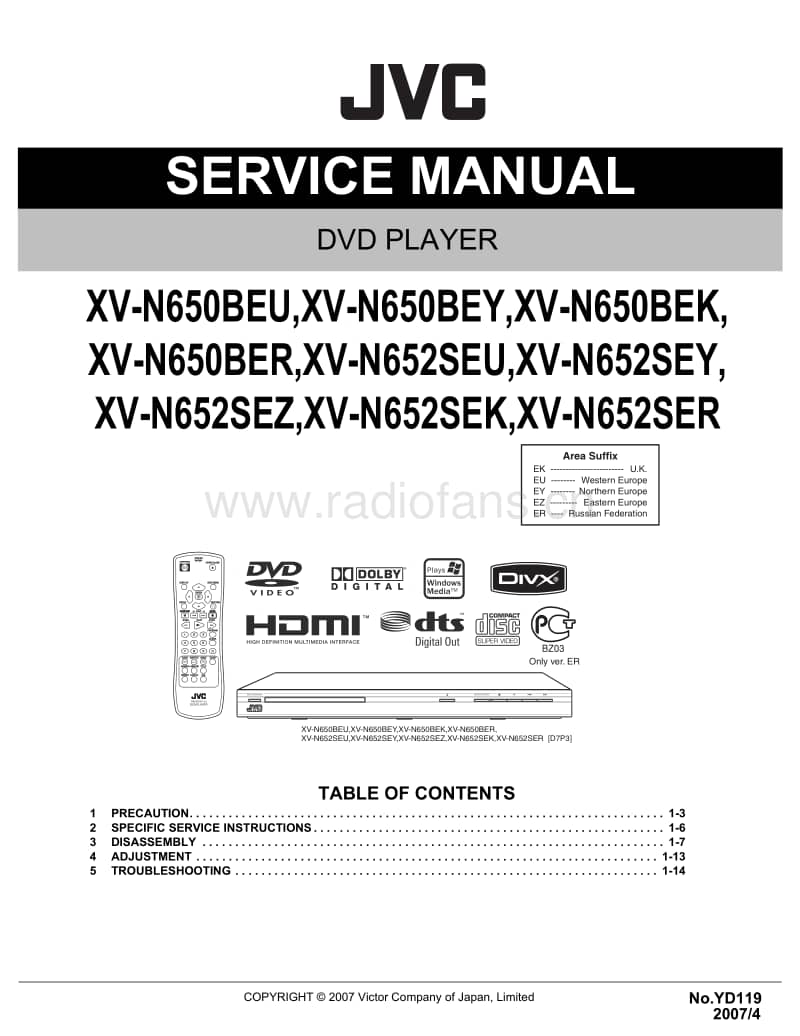 Jvc-XVN-650-Service-Manual电路原理图.pdf_第1页