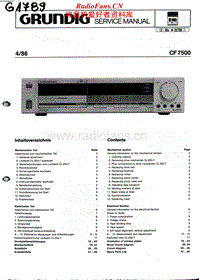 Grundig-CF-7500-Service-Manual电路原理图.pdf