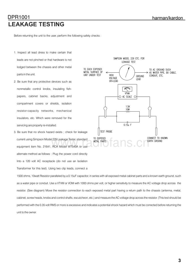 Harman-Kardon-DPR-1001-Service-Manual电路原理图.pdf_第3页