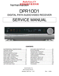 Harman-Kardon-DPR-1001-Service-Manual电路原理图.pdf