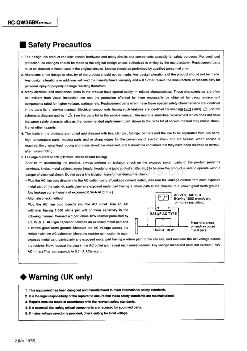 Jvc-RCQW-35-BK-Service-Manual电路原理图.pdf_第2页