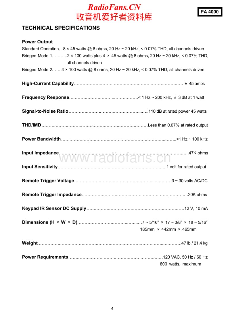 Harman-Kardon-PA-2000-Service-Manual电路原理图.pdf_第2页