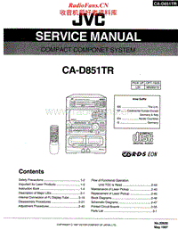 Jvc-CAD-851-TR-Service-Manual电路原理图.pdf