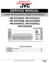 Jvc-HRXVC-30-UC-Service-Manual-Part-1电路原理图.pdf