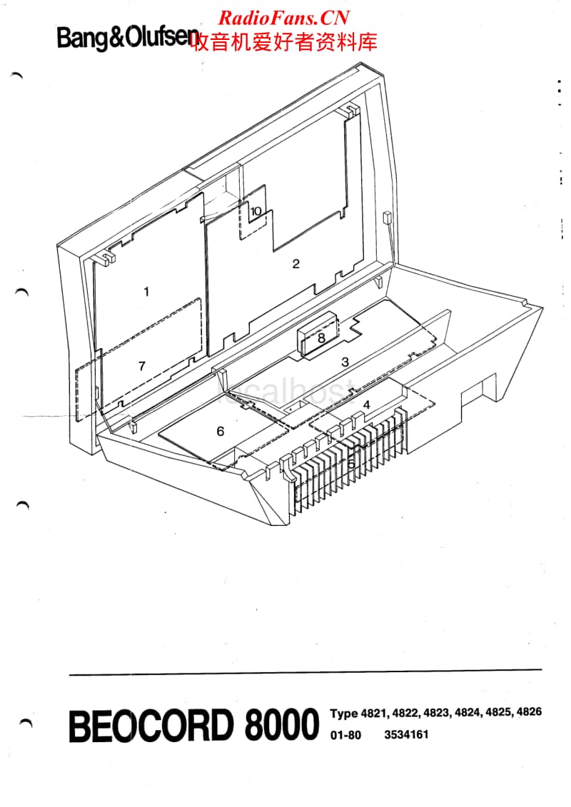 Bang-Olufsen-Beocord-8000-Service-Manual电路原理图.pdf_第1页