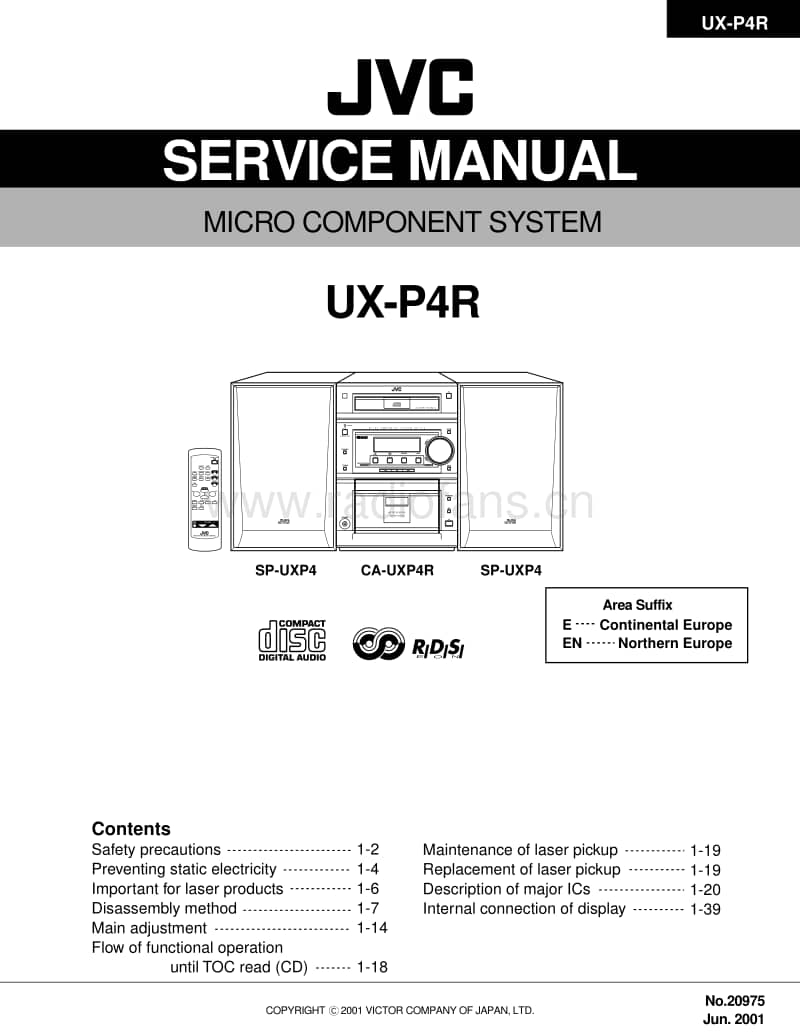 Jvc-UXP-4-R-Service-Manual电路原理图.pdf_第1页