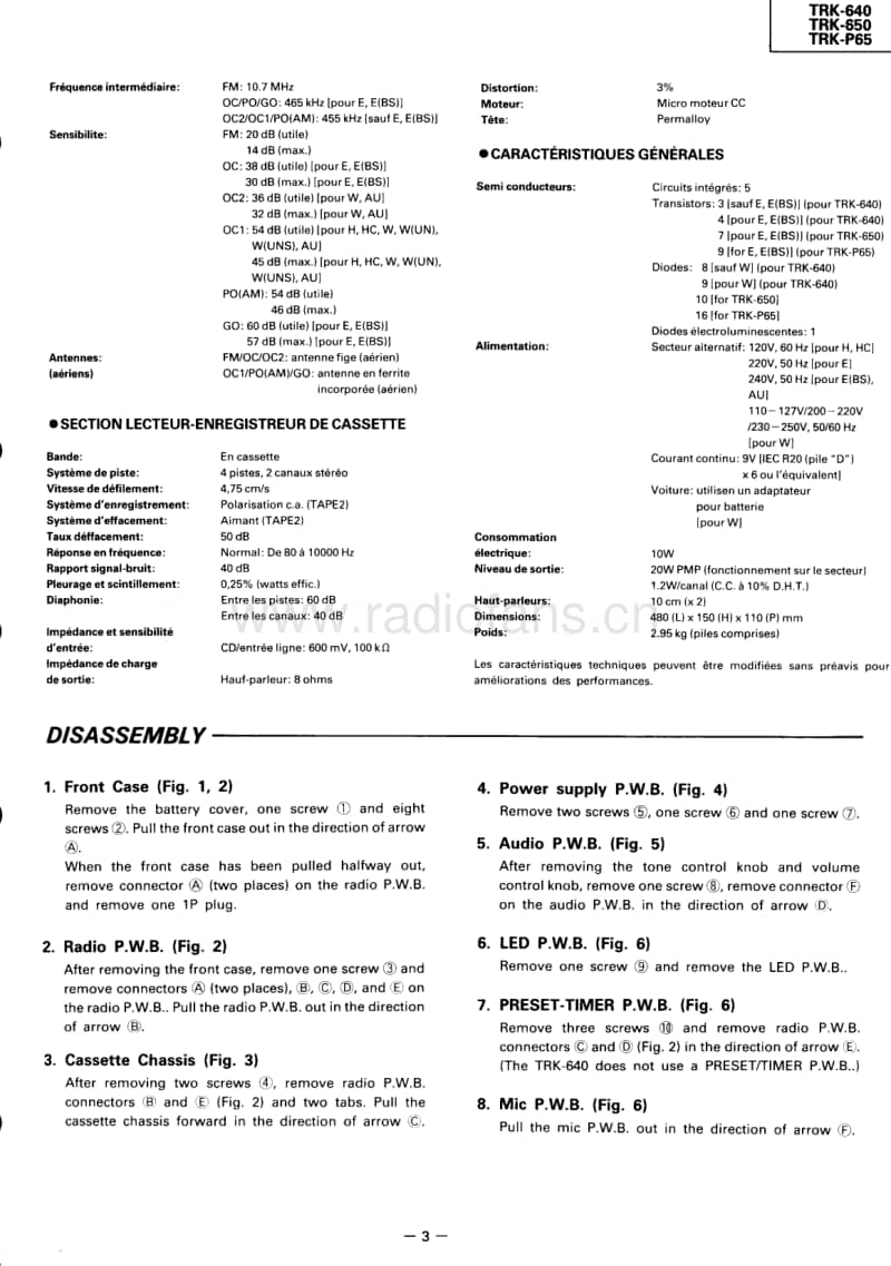 Hitachi-TRK-640-Service-Manual电路原理图.pdf_第3页