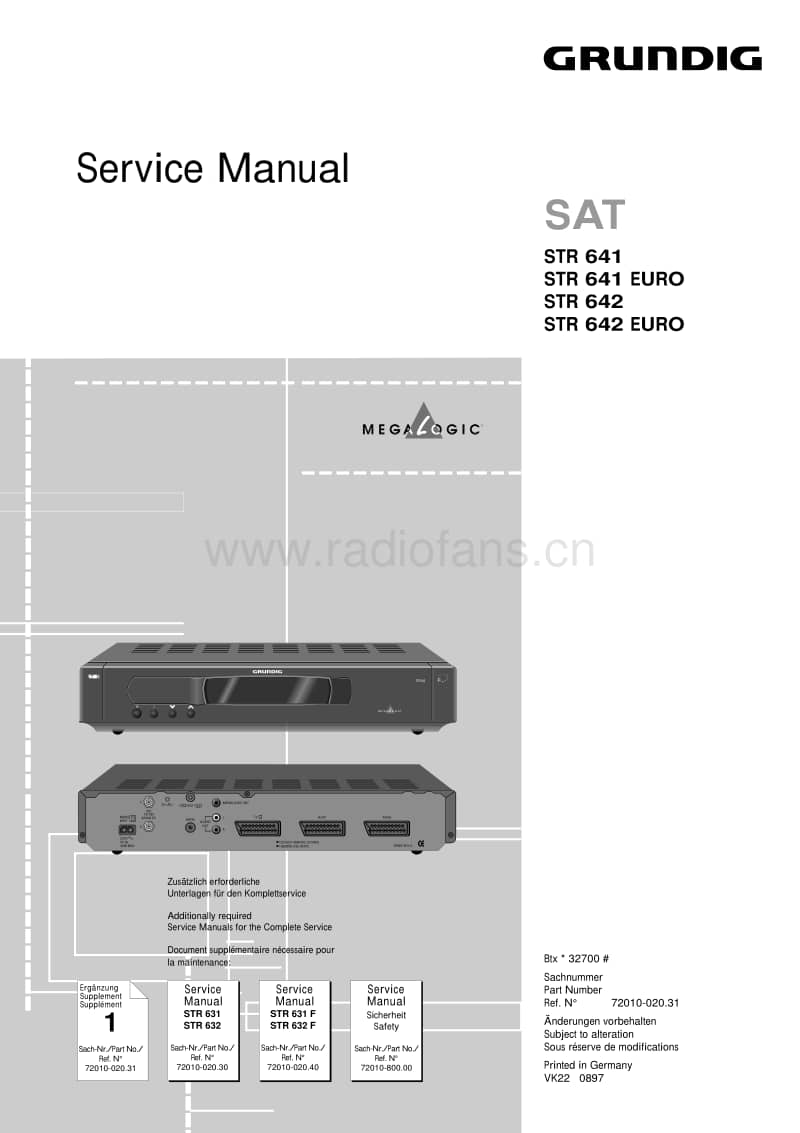 Grundig-STR-641-Service-Manual电路原理图.pdf_第1页