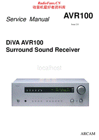 Arcam-AVR-100-Service-Manual电路原理图.pdf