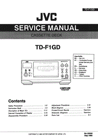 Jvc-TDF-1-GD-Service-Manual电路原理图.pdf