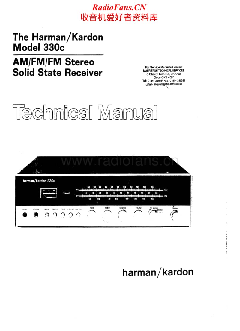 Harman-Kardon-330-C-Service-Manual(1)电路原理图.pdf_第1页
