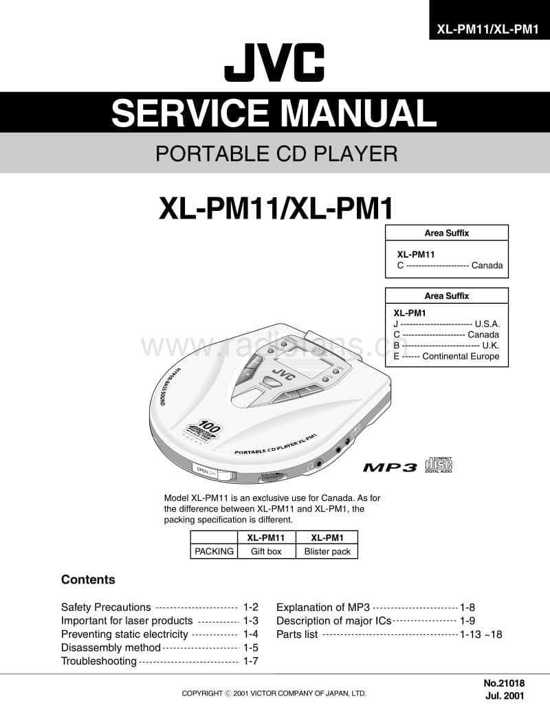 Jvc-XLPM-1-Service-Manual电路原理图.pdf_第1页