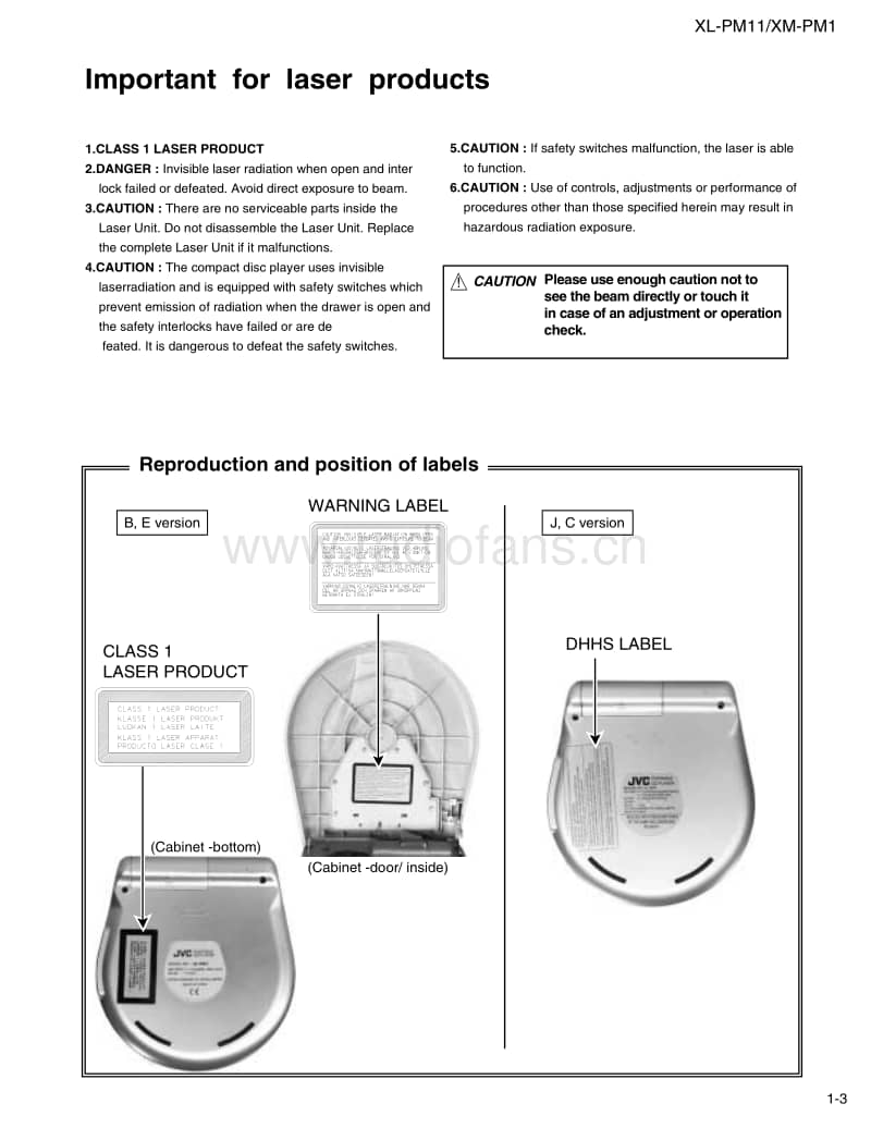 Jvc-XLPM-1-Service-Manual电路原理图.pdf_第3页