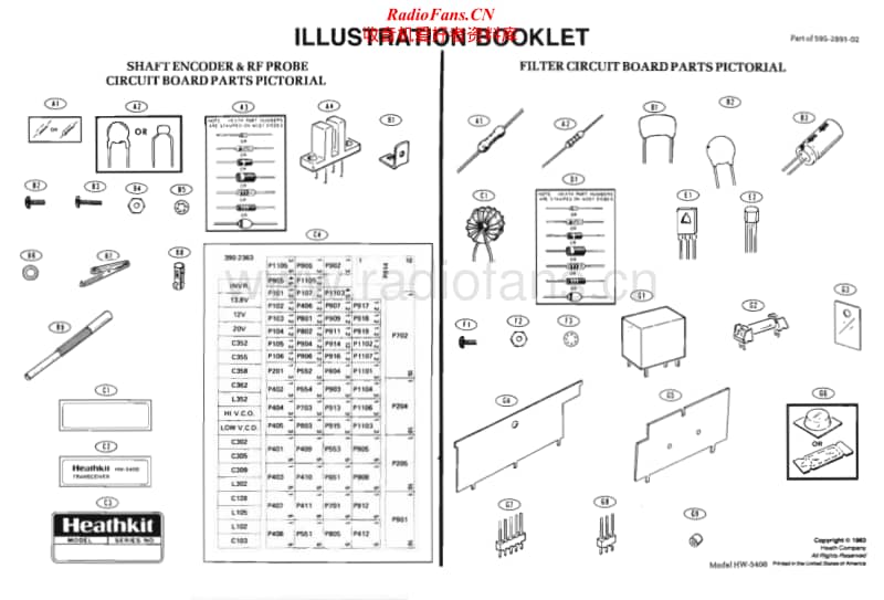Heathkit-HW-5400-Illustration-Booklet电路原理图.pdf_第1页